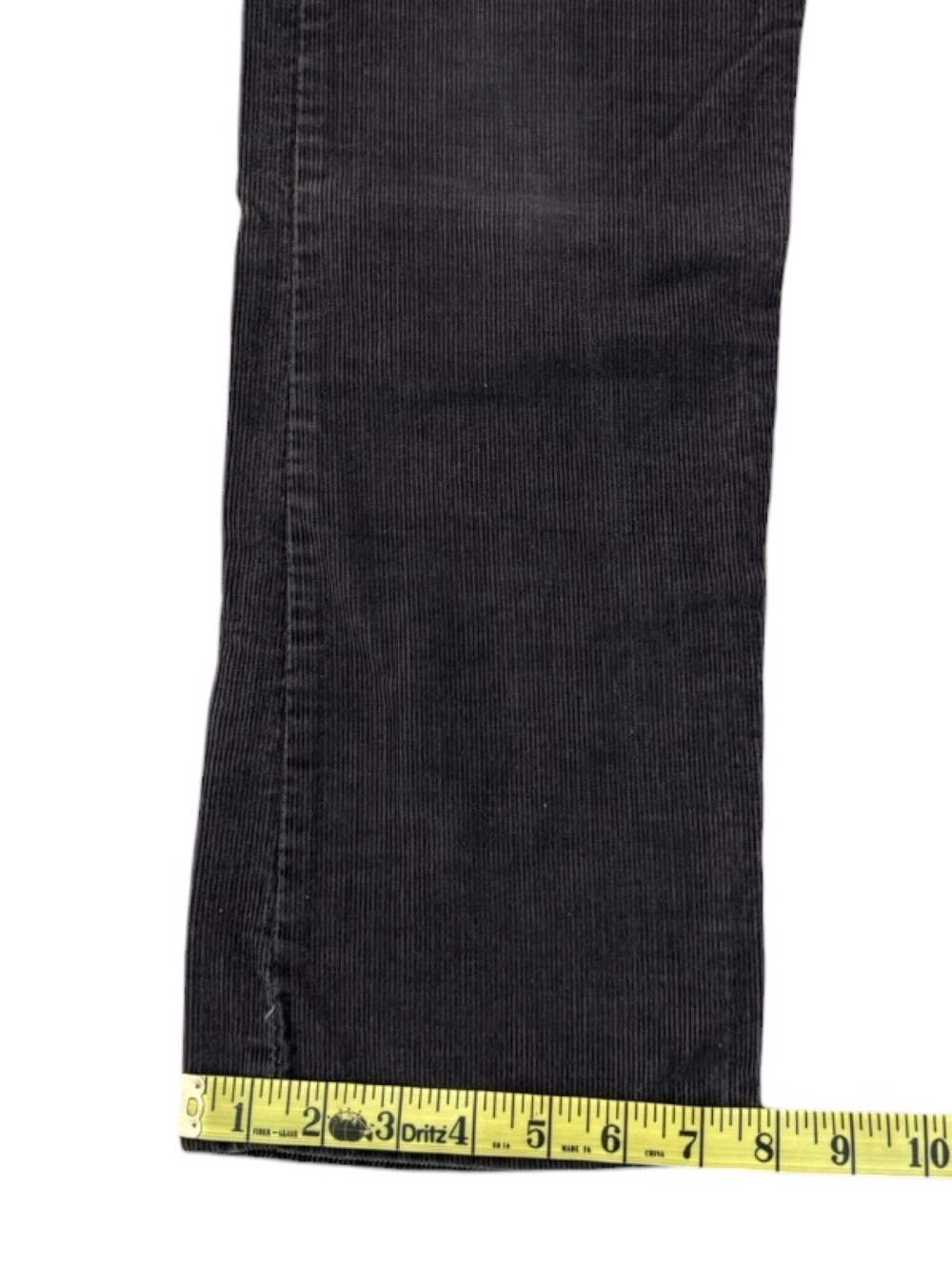 VTG 1981 Levi's 519 Corduroy Pants Gray White Tab Slim Straight 32x32 Fits 30x31 - Picture 13 of 15